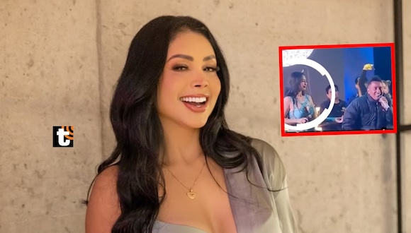 TROME - Pamela Franco no desaprueba que Cueva suba al escenario pasado de copas