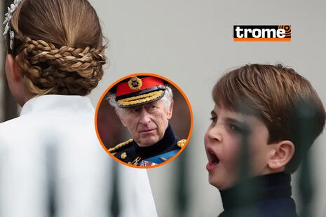 Coronación de Carlos III: la foto viral de la ceremonia, el príncipe Louis, nieto de Lady Di es captado b...