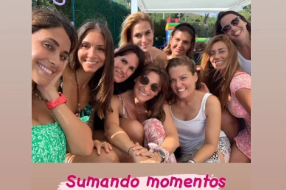 La esposa de Lionel Messi organizo 'despedida' junto a sus amigos (Foto: instagram)