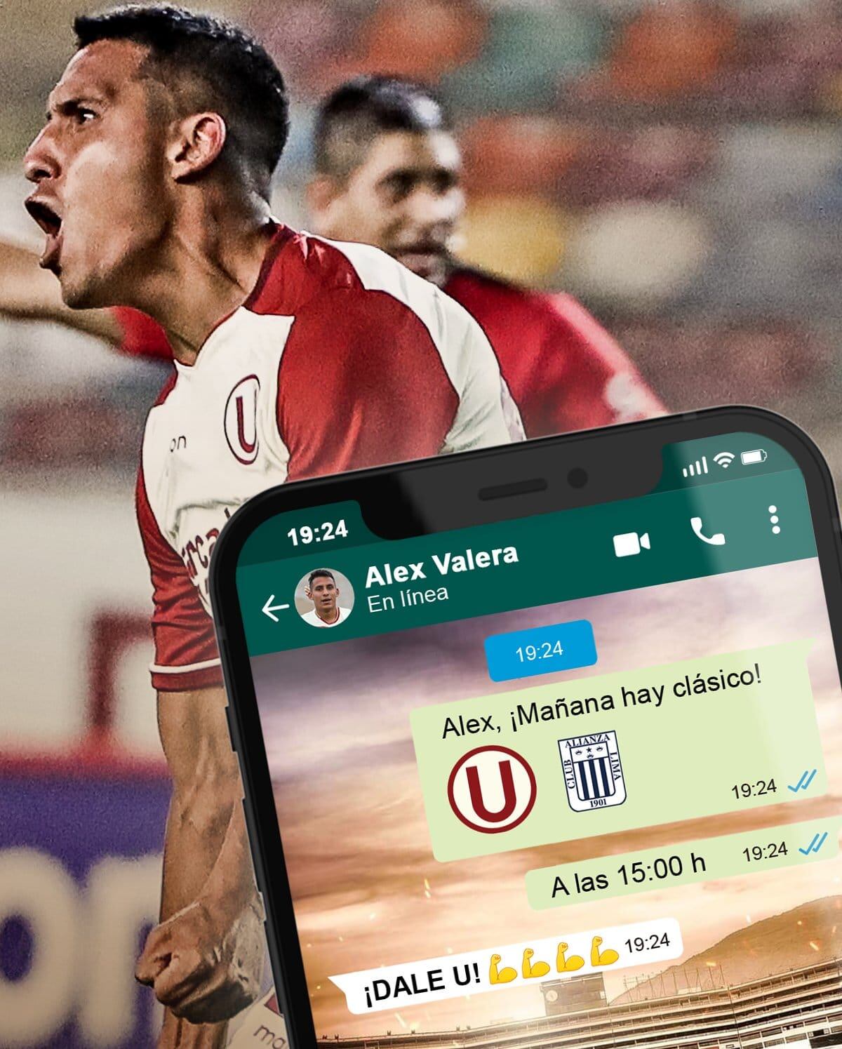 Universitario de Deportes publicó una imagen en sus redes, la cual guarda mucha similitud con una hecha en Argentina. Foto: Captura.