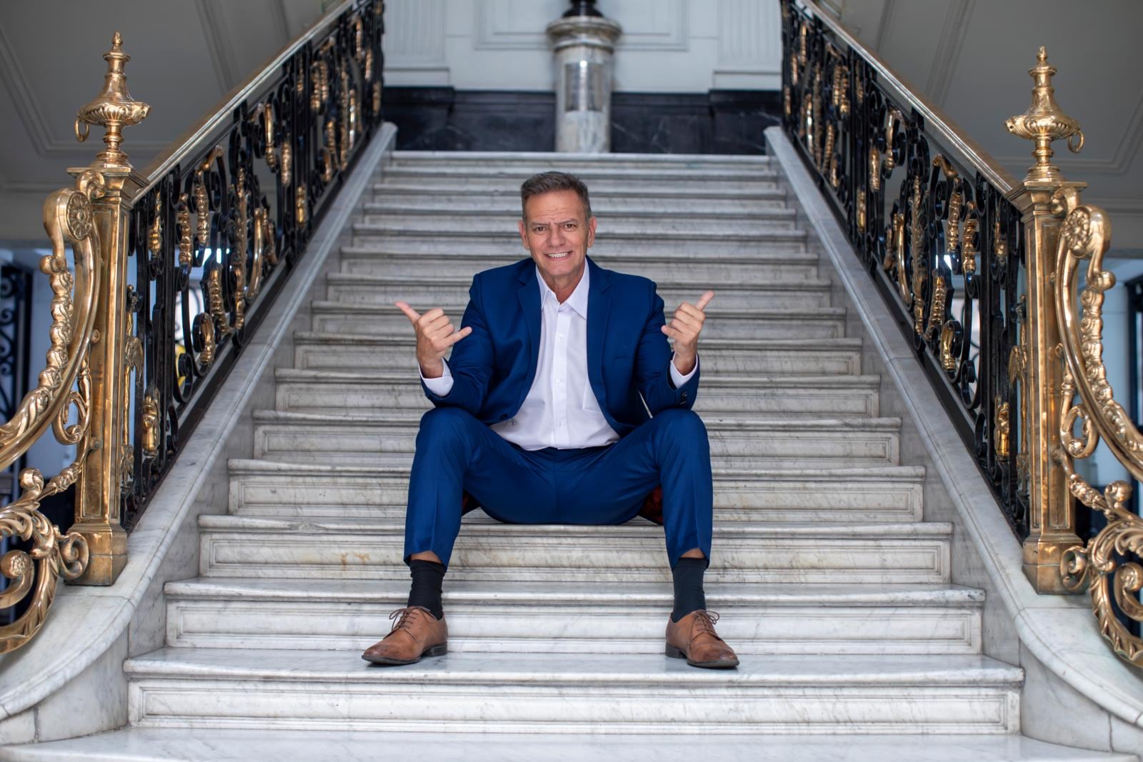 Bruno Cavassa en el Café con la Chevez. Foto: Giancarlo Ávila | @photo.gec