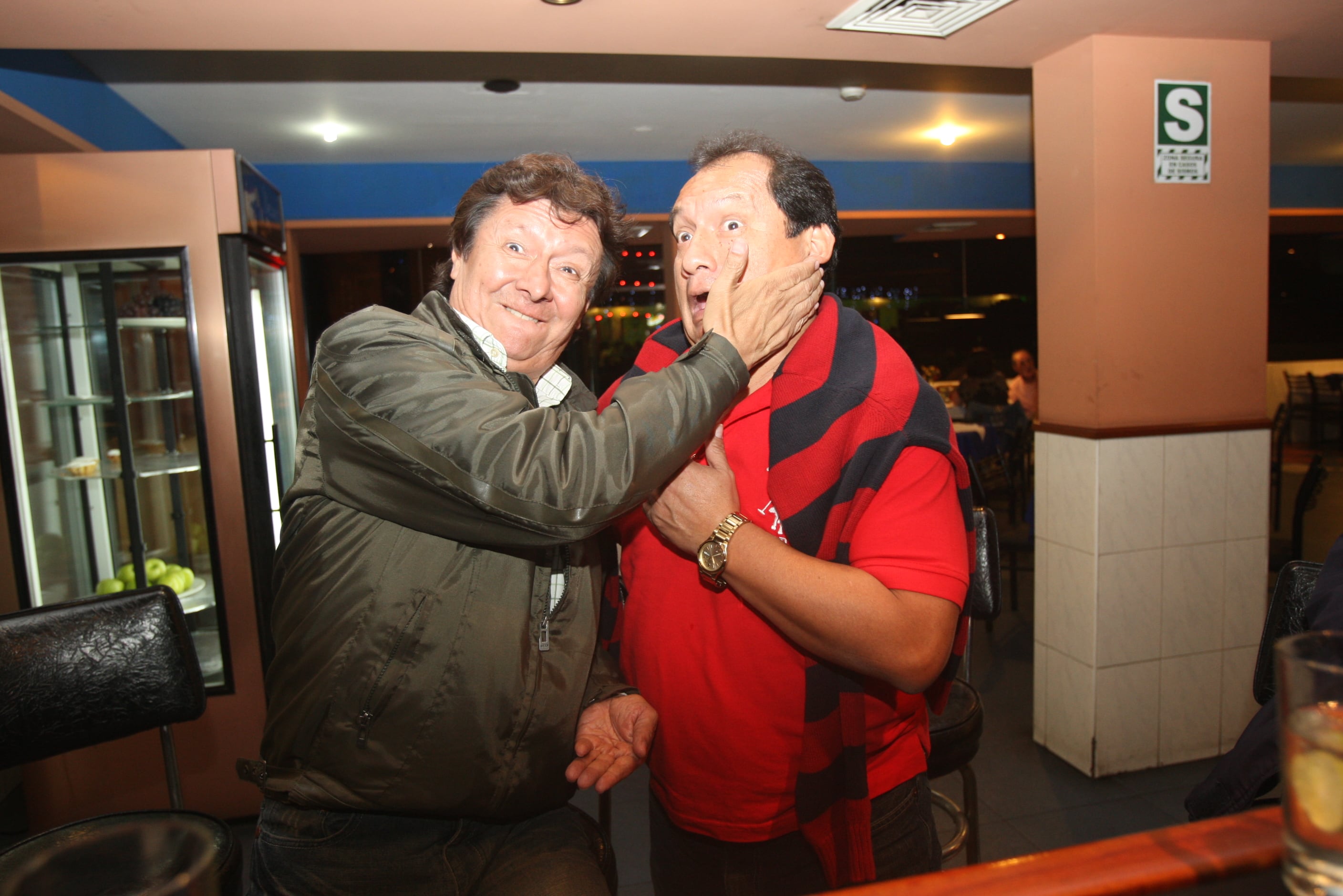 Adolfo Chuiman y Elmer Alfaro