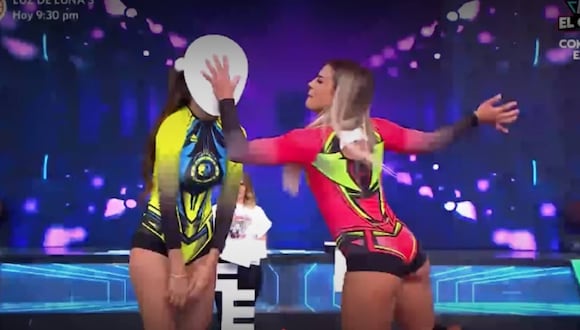 Luciana Fuster protagonizó fuerte caída y Patricio Parodi corrió para ayudarla