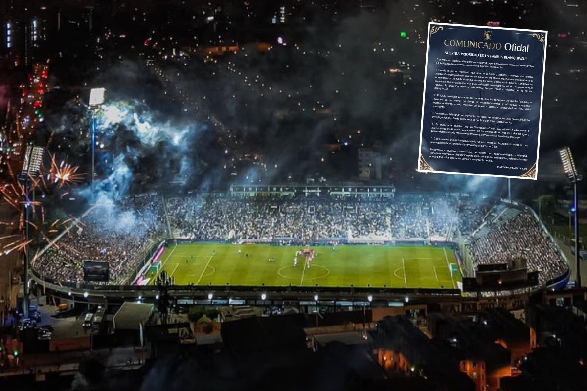 Alianza Lima emitió un nuevo pronunciamiento por banderazo. (Alianza Lima)