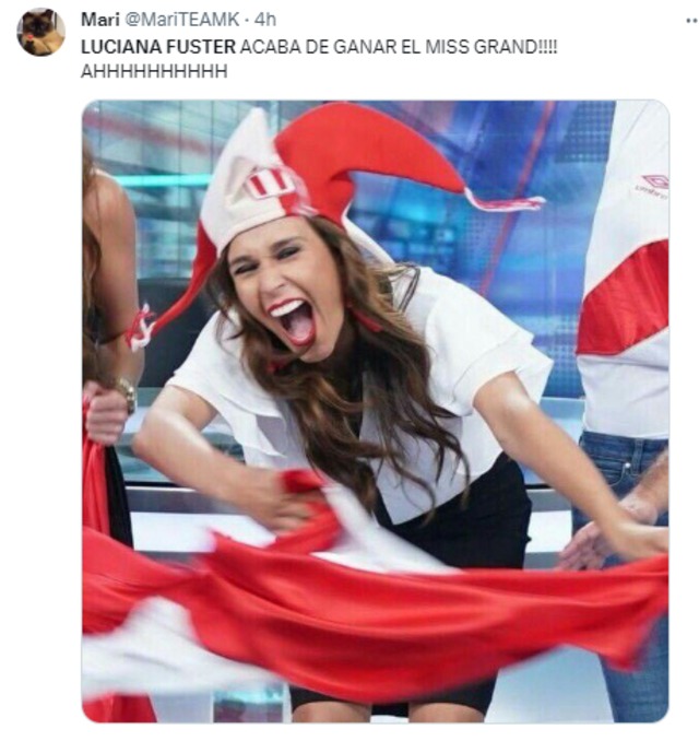 Usuarios de redes sociales se volcaron a Twitter para celebrar la coronación de Luciana Fuster en el Miss Grand 2023 con divertidos memes.