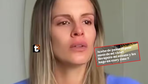 Alejandra Baigorria iba rumbo a Brasil, pero una aterradora escena en el avión la dejó en shock