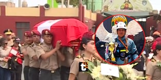 Policía Patrick Ospina Orihuela recibió ascenso póstumo tras morir al intentar rescatar un perrito en el río Rímac.