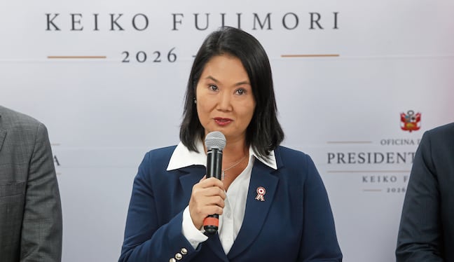 Keiko Fujimori. (FOTO: CESAR CAMPOS / @PHOTO.GEC)
