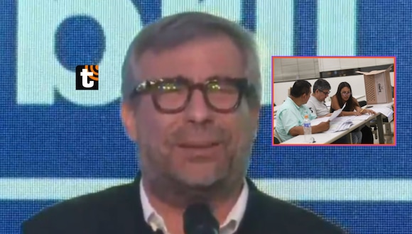 TROME- Piero Corvetto, presidente de la ONPE, se rectifica: Son 13 y no 15 los locales en Lima donde no pudieron votar