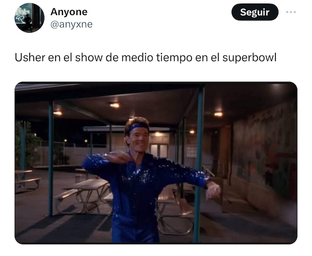 TROME | Los memes del 'halftime show' de Usher en el Super Bowl 2024 (Fotos: Twitter)