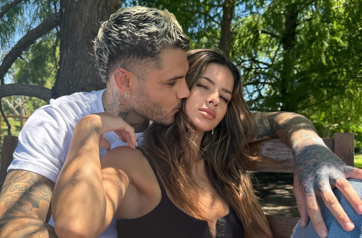 Mauro Icardi confirma romance con la ‘China’ Suárez con románticas fotografías. (Foto: Instagram)