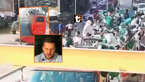 TROME - Sale a la luz nuevas imágenes tras muerte del hincha del Palmeiras en bus turístico