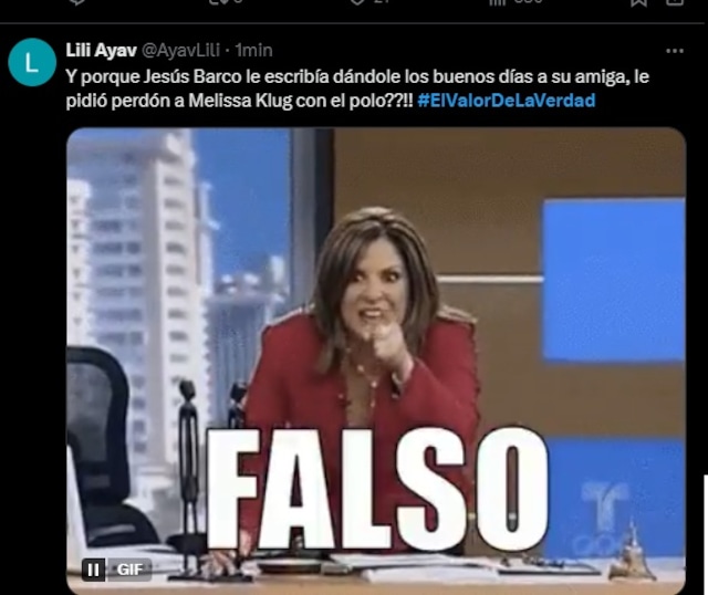 No pararás de reir con los mejores memes de Melissa Klug en El Valor de la Verdad.