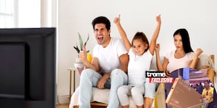 Campaña navideña presenta diversas ofertas y los televisores son parte de la creciente demanda de los consumidores. (Entrevista y composición foto: Isabel Medina / Trome).