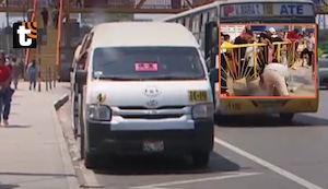 ¡Cobarde atentado en SJM! Ataque a chofer deja a madre e hija heridas en paradero de la Panamericana Sur