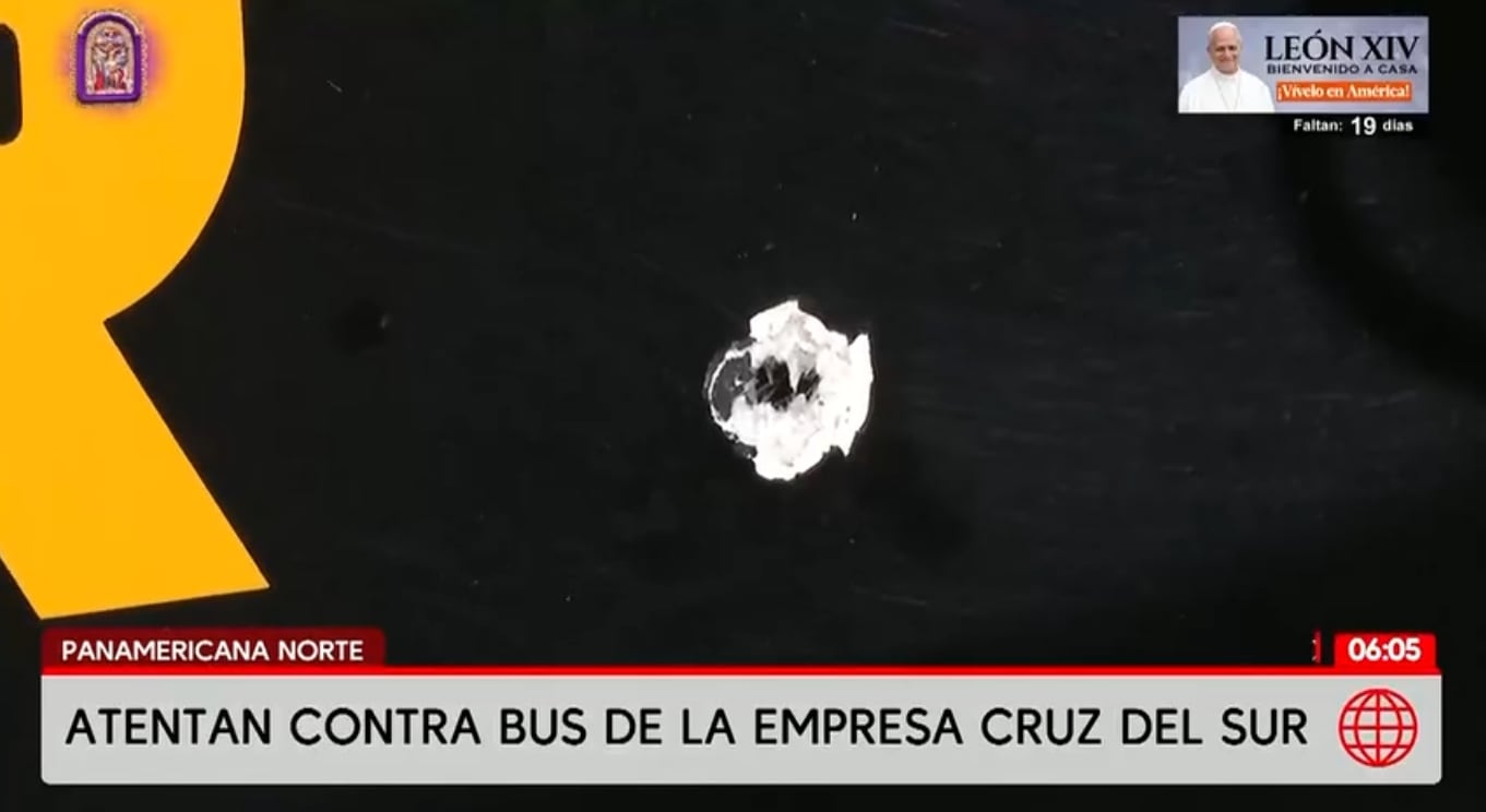 La unidad de transporte interprovincial recibió al menos siete disparos