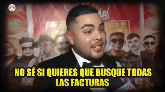 Álvaro Rod no descarta buscar facturas que demuestren que no solo le compró un shampoo de 500 soles.