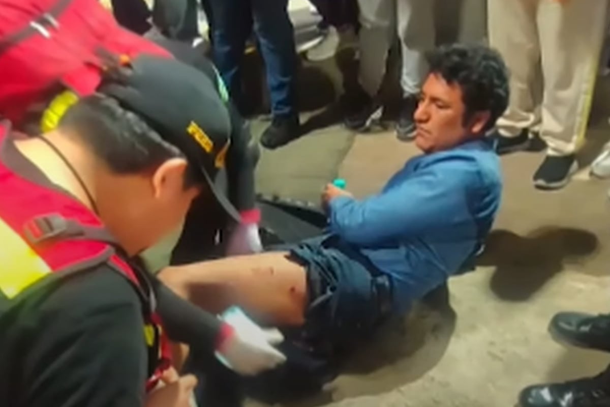 Balacera contra mototaxi en Comas deja un herido. Foto: Captura de video/Latina