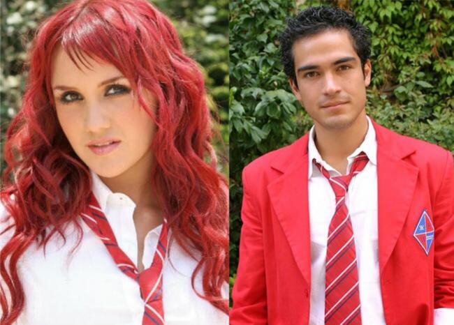 Dulce Maria y Poncho Herrera mantuvo su relación mientras grababan "Rebelde". Foto: Instagram