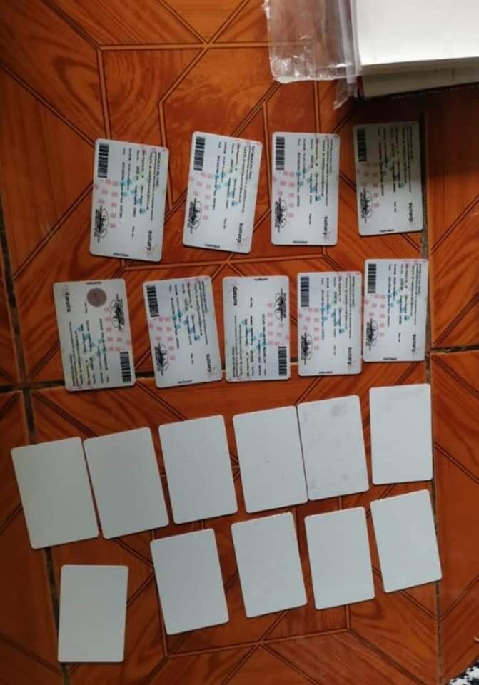 Materiales incautados (Foto: Difusión)