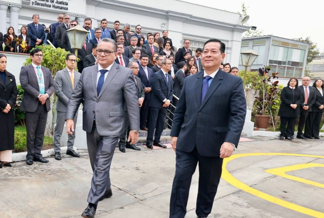 En audio, Juan José Santiváñez presuntamente le habría pedido Eduardo Arana el traslado de un preso a otro pabellón. (Foto: Minjusdh)