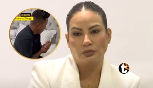 Pamela López y el momento exacto en el que encara a Cueva por Pamela Franco: “Cobarde”