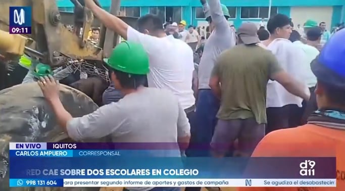 Un escolar muere tras colapso de un tanque de concreto dentro del centro educativo Petronila Perea de Ferrando.
