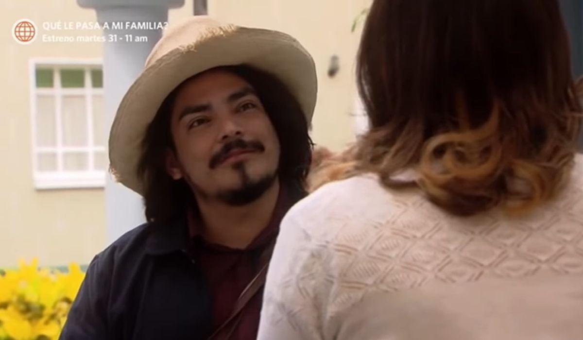 El rostro de Oliverio queda desencajado cuando le consultan sobre Felícitas (Foto: América TV)