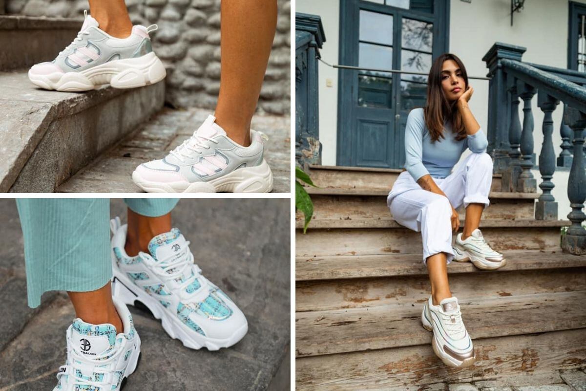 Las zapatillas están en las plataformas de los principales retails.