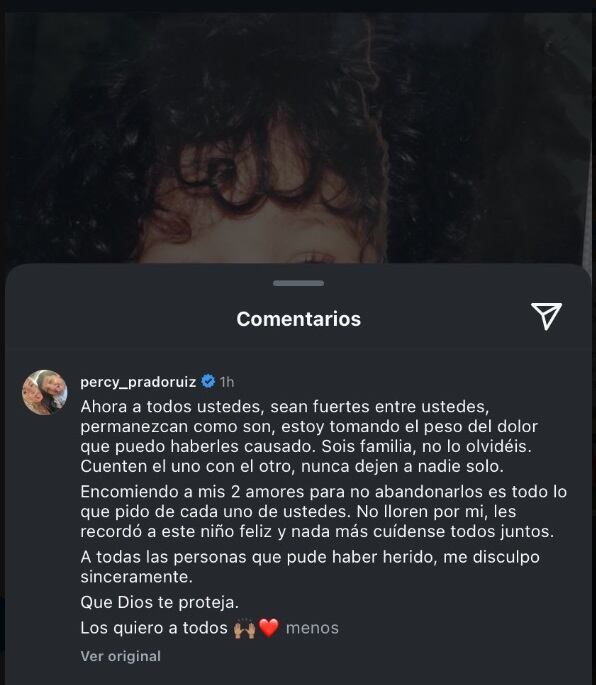 Los preocupantes post de Percy Prado, exjugador de Nantes y Sporting Cristal.