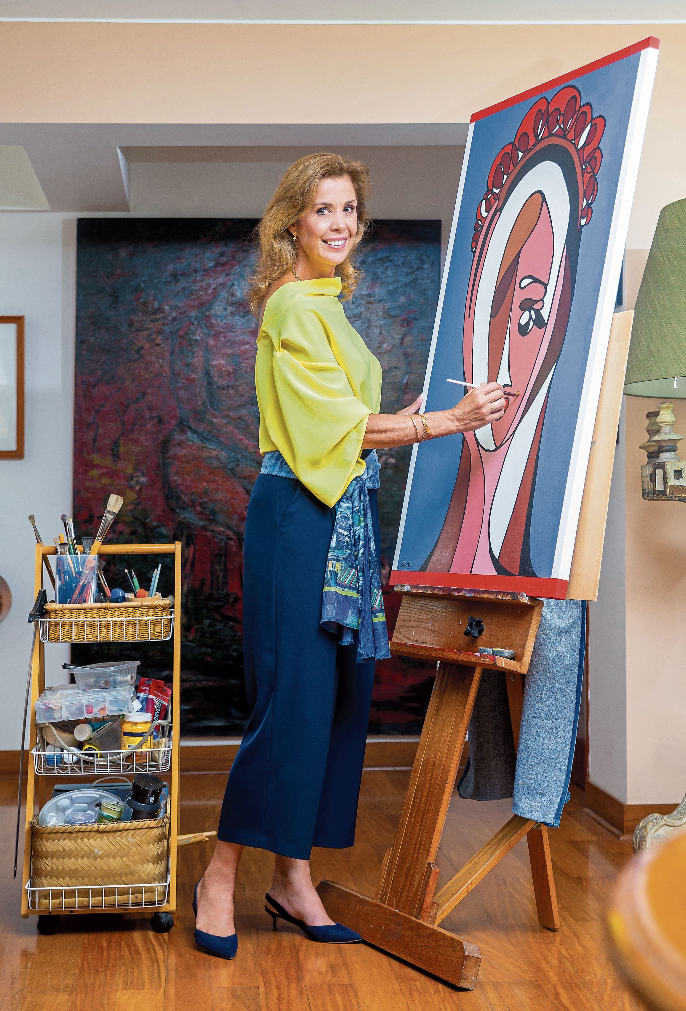 Drusila Zileiri en entrevista a Trome. (Foto: Allengino Quintana)