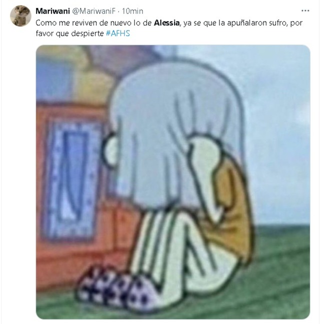 Fallecimiento de Alessi Montalbán impactó a lo usuarios; pero todo fue una pesadilla de Jimmy Gonzales.