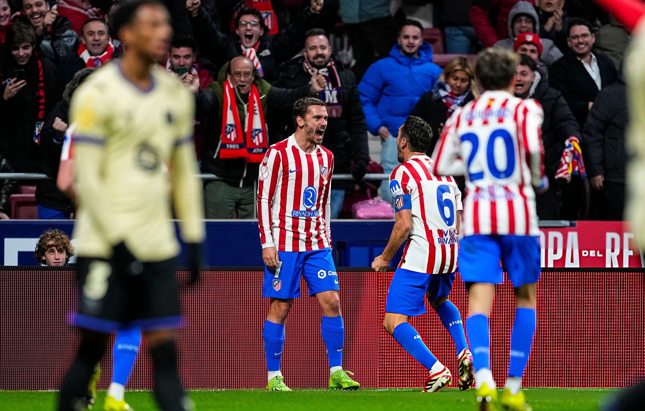 Atlético de Madrid se impuso a Barcelona en la primera semifinal de la Copa del Rey. (Foto: Getty Images)