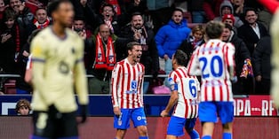 Atlético de Madrid se impuso a Barcelona en la primera semifinal de la Copa del Rey. (Foto: Getty Images)