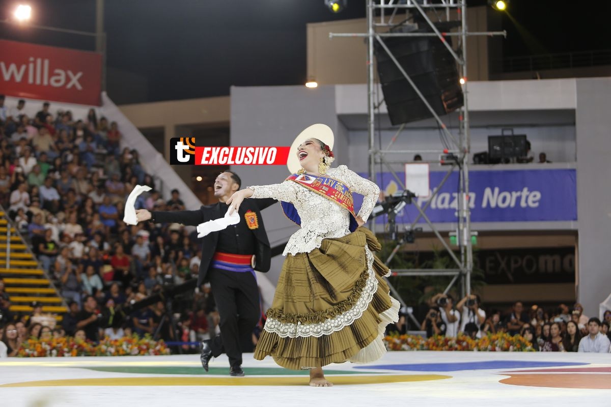 Yesenia La Rosa y Jorge Mendoza, campeones máster 2025. Foto: Antonio Melgarejo / Trome.