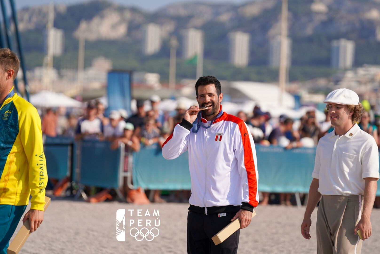 Peschiera recibió el bronce en Paris 2024. (Foto: Team Perú - COP)