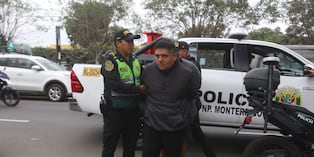 Policías de la comisaría de Monterrico atraparon a malhechores. (@photo.gec)