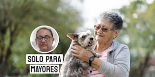 Adultos mayores y mascotas. Foto: composición/Istock