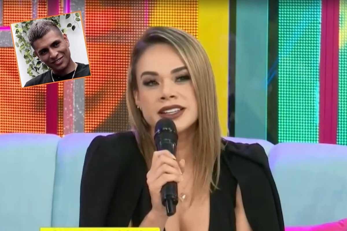 Jossmery Toledo mostró los chats de Paolo Hurtado, queriendo controlarla. (Captura Amor y Fuego)