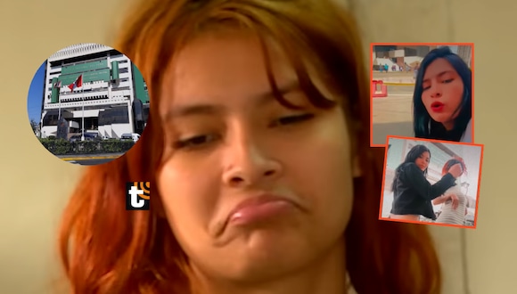 TROME - ¡'La cortadedos’ desafiante! Andreína se grababa bailando frente a la Dirincri antes de ser detenida