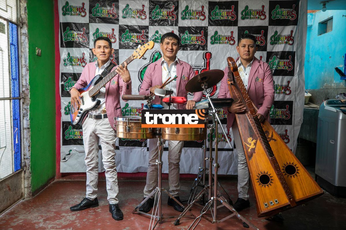 Los Jampis del Amor está conformado por cuatro hermanos. Foto: Trome.