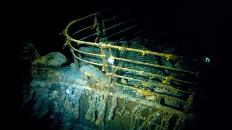 Los restos del Titanic están a 3.800 metros de profundidad. (Reuters).