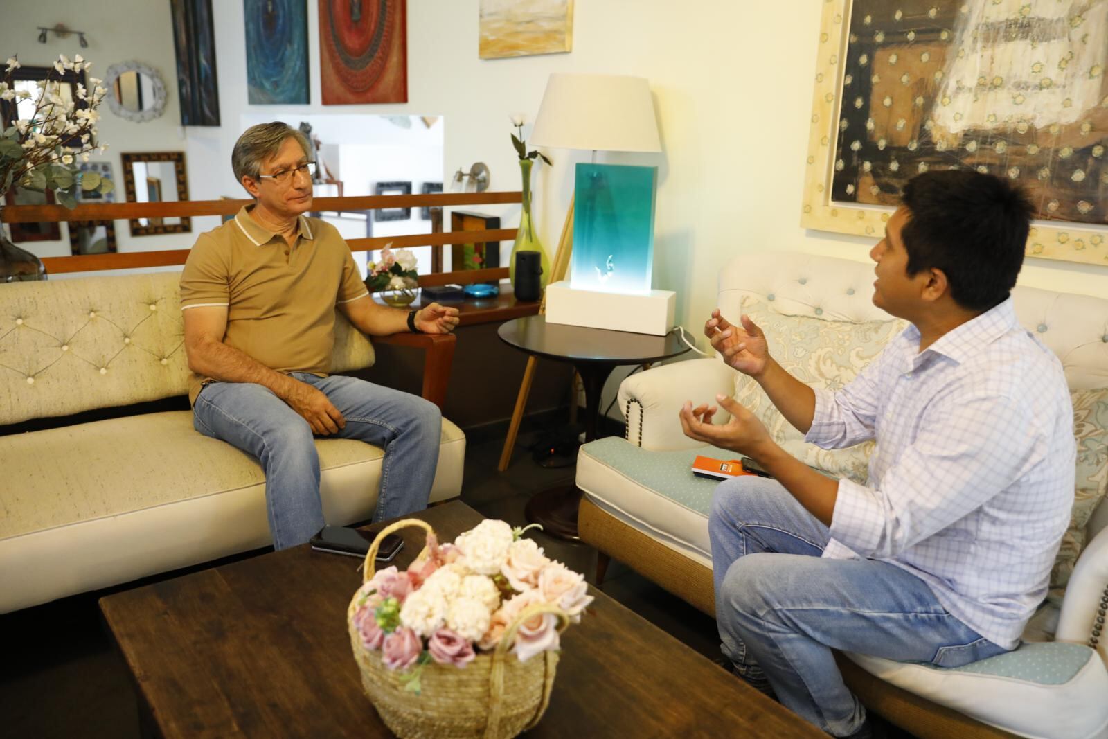 Federico Salazar asegura que el ser humano es infiel por naturaleza. (Foto: Julio Reaño)