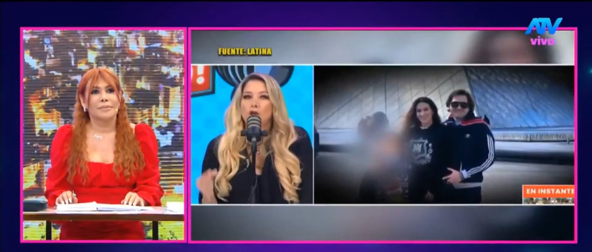 Conductora criticó a Sofía Franco por minimizar el trabajo de sus urracos. (Fuente: ATV)