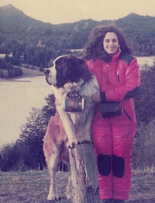 Gal Costa junto a su mascota (Foto: Gal Costa/Instagram)