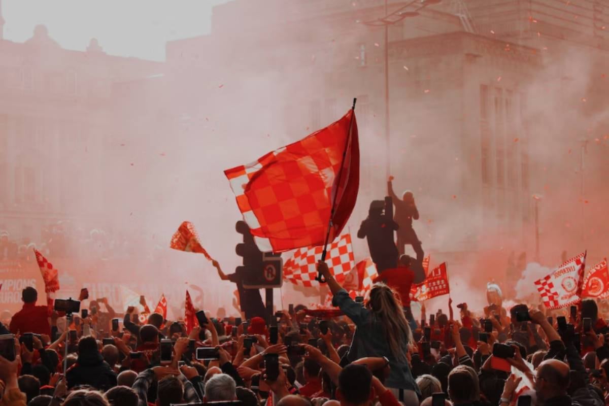 Hinchada de Liverpool