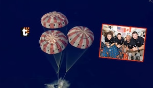 ¡Misión Artemis II culmina con éxito y hace historia! Cápsula Orión amerizó en el océano Pacífico