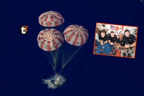 ¡Misión Artemis II culmina con éxito y hace historia! Cápsula Orión amerizó en el océano Pacífico