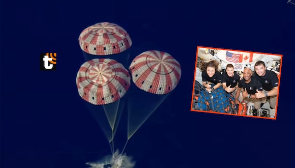 TROME- ¡Misión Artemis II culmina con éxito y hace historia! Cápsula Orión amerizó en el océano Pacífico