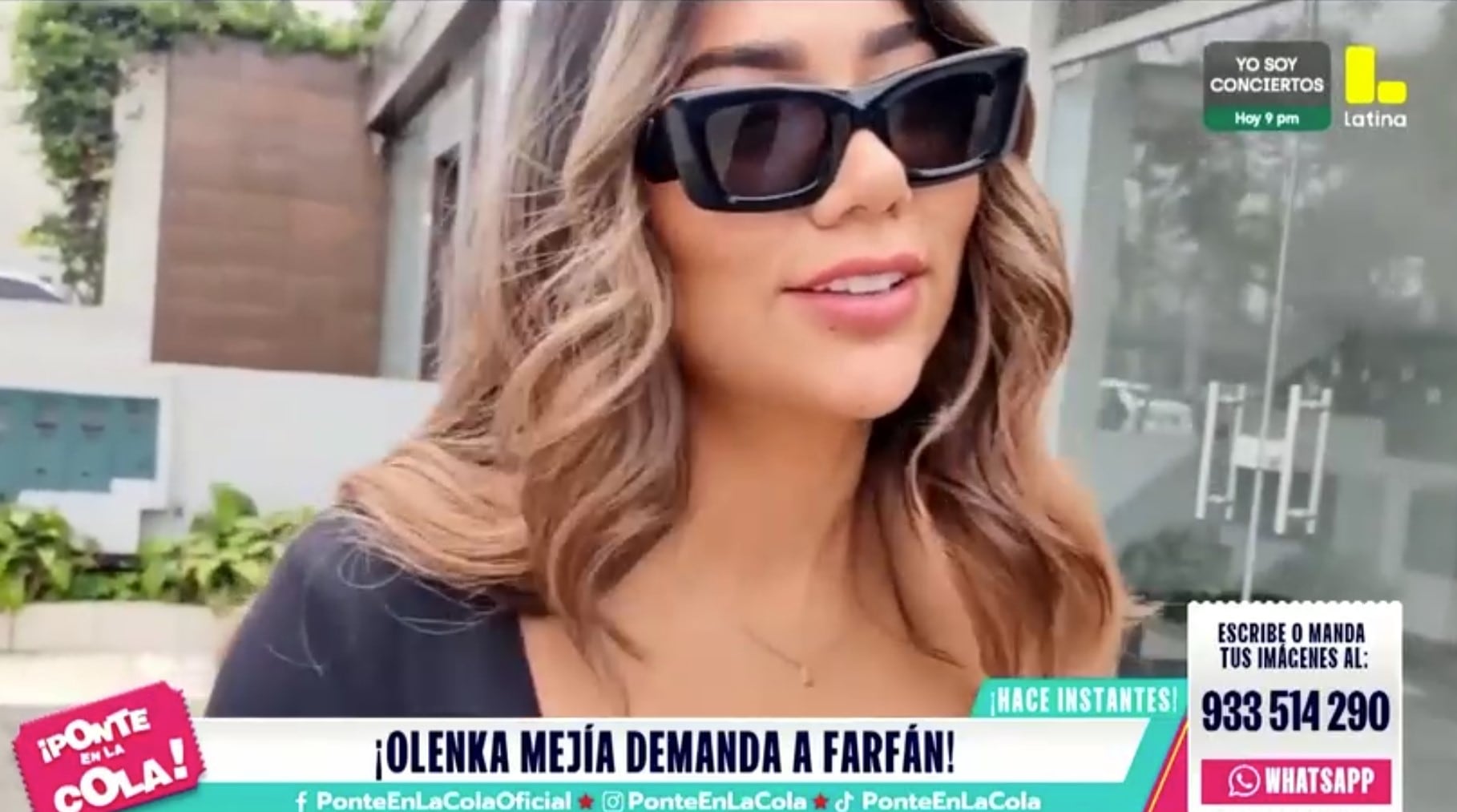 Olenka Mejía estaría demandando a la 'Foquita' tras ganarle un juicio. (Foto: Latina - Ponte en la cola)